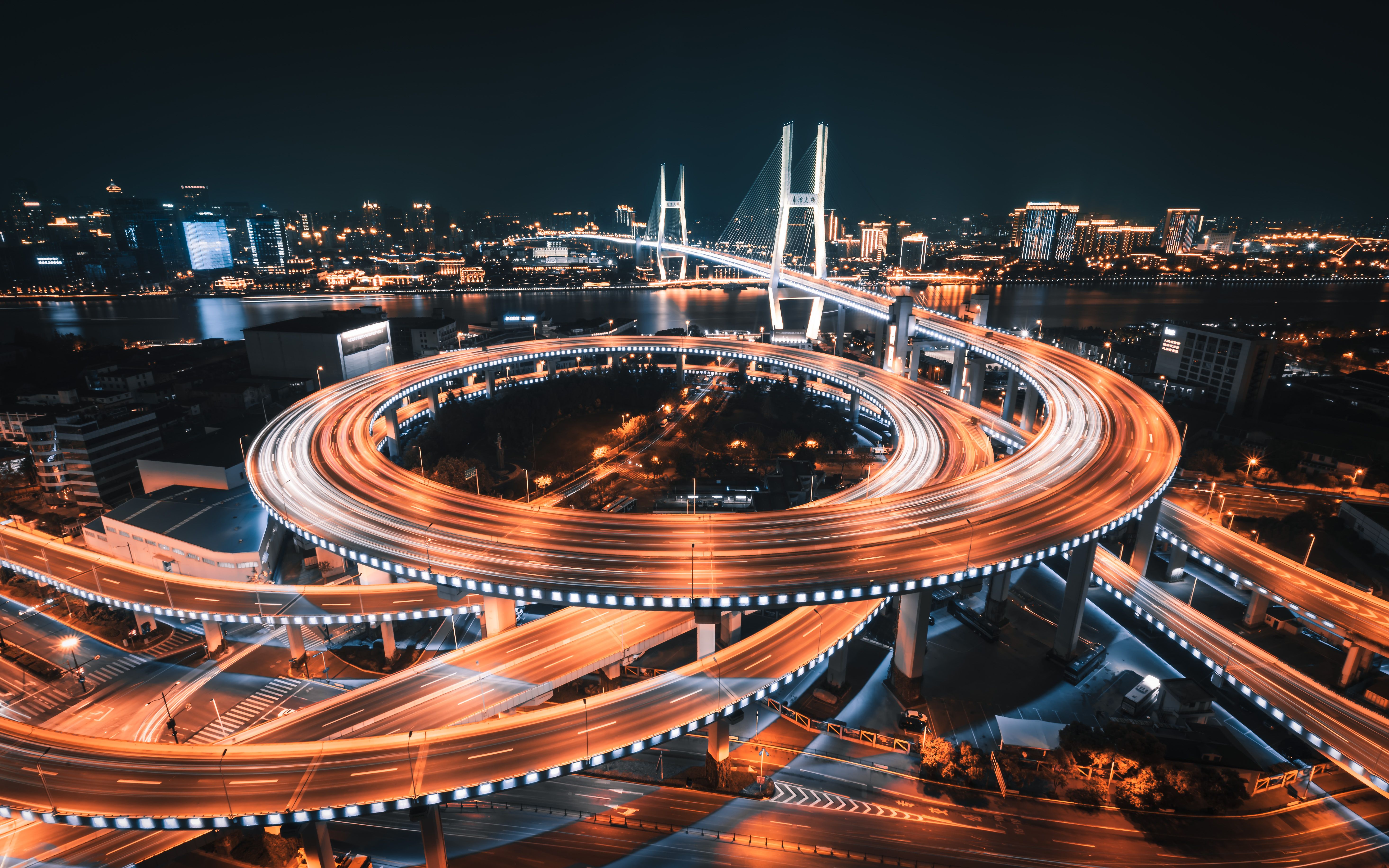 延时摄影 南浦大桥_哔哩哔哩 (゜-゜)つロ 干杯~-bilibili