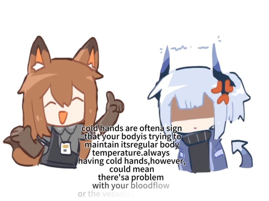 【明日方舟/黑钢相声组】why your heads cold?