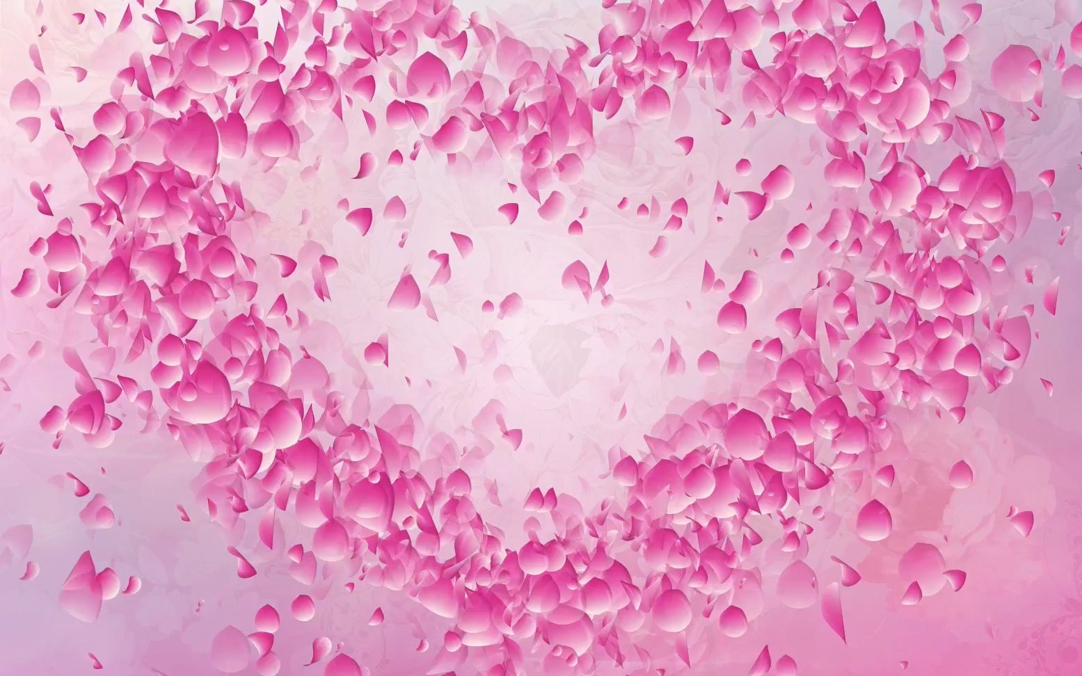 玫瑰花瓣飘洒飞舞婚礼婚庆歌舞表演晚会舞台走秀节目舞台led背景视频