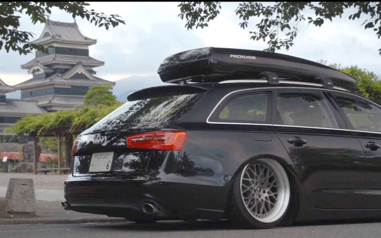 瓦罐能背能跑瓦罐姿态好奥迪a6旅行版改装