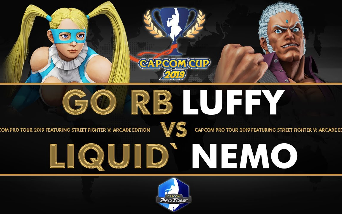 街霸5capcomcup201916強go丨rbluffy美華vsliquidnemo尤里安