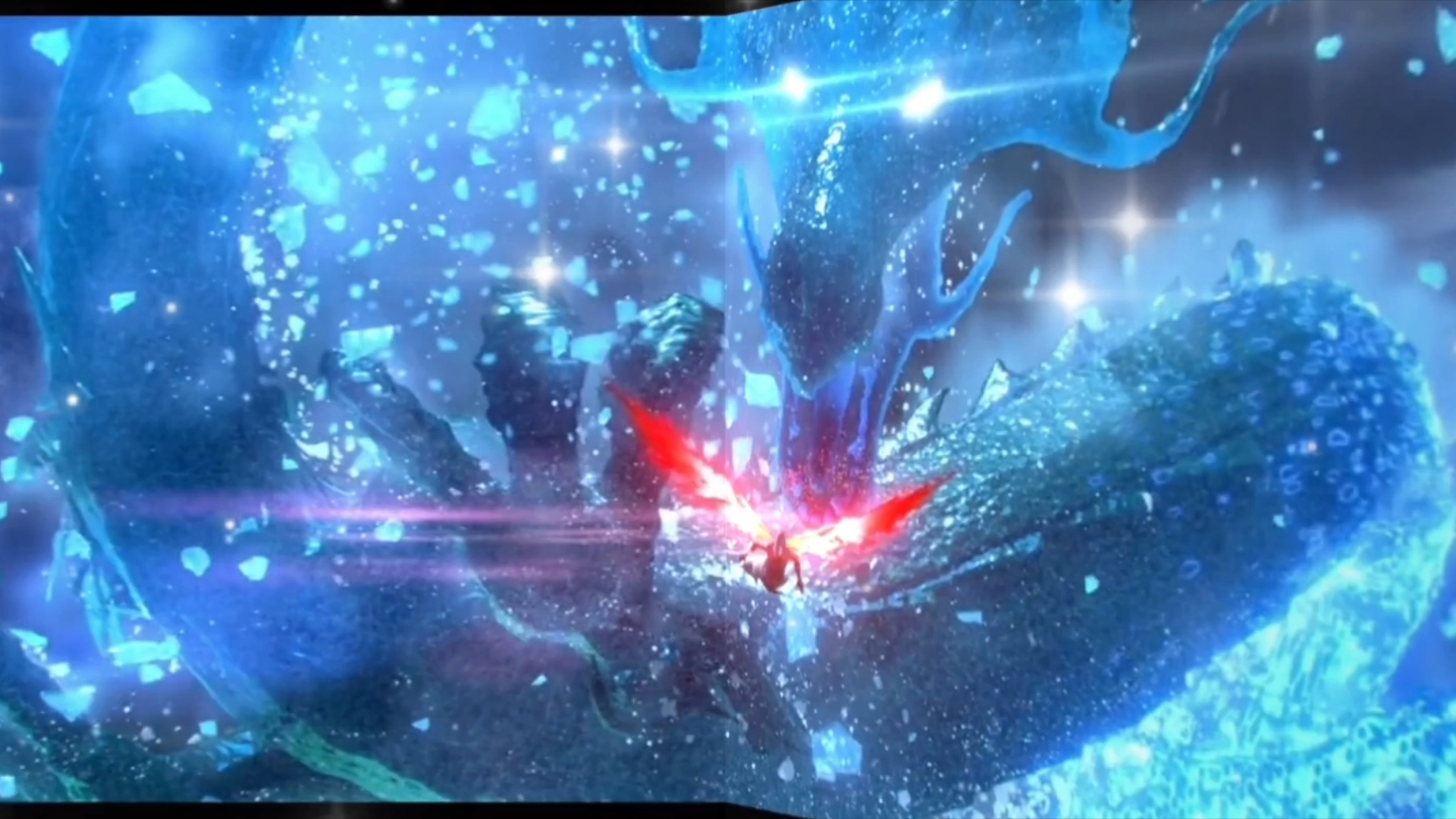 冰皇海波东与美杜莎的高然画面!