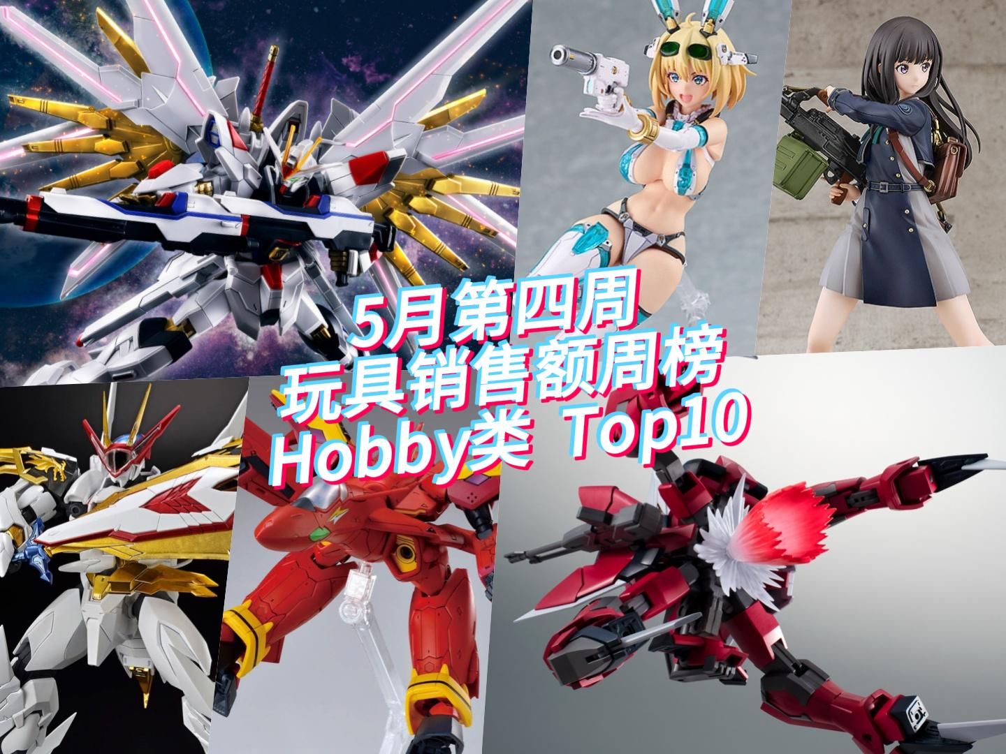 5月第四周日本玩具销售额周榜 Hobby类 Top10!哔哩哔哩bilibili