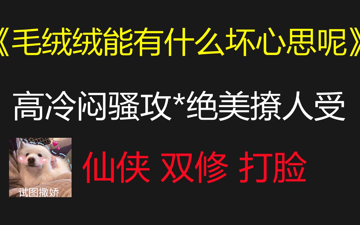 【原耽推文】绝美撩人可爱狐狸精受*绝美掌门仙尊炉鼎攻||仙侠修真||一个小狐狸和仙门大佬的故事哔哩哔哩bilibili