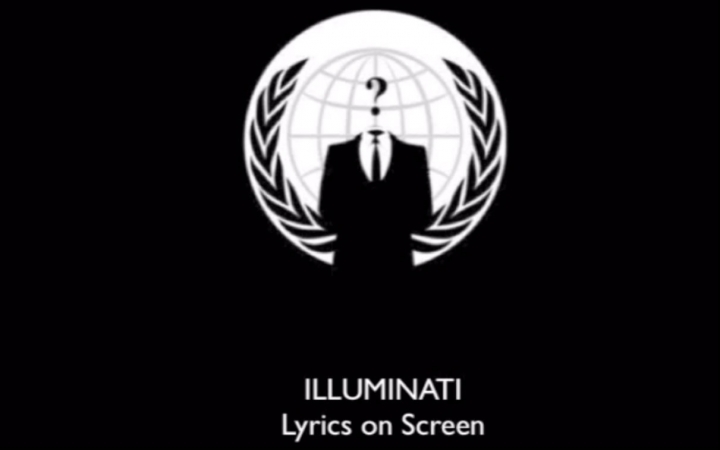 【Anonymous】illuminati song(Lyrics on screen)哔哩哔哩bilibili