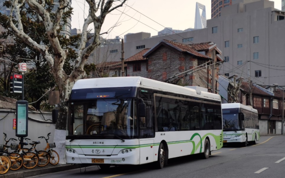 【上海公交】28路 提篮桥→包头路嫩江路 pov 前方展望 拍摄车型:j2b