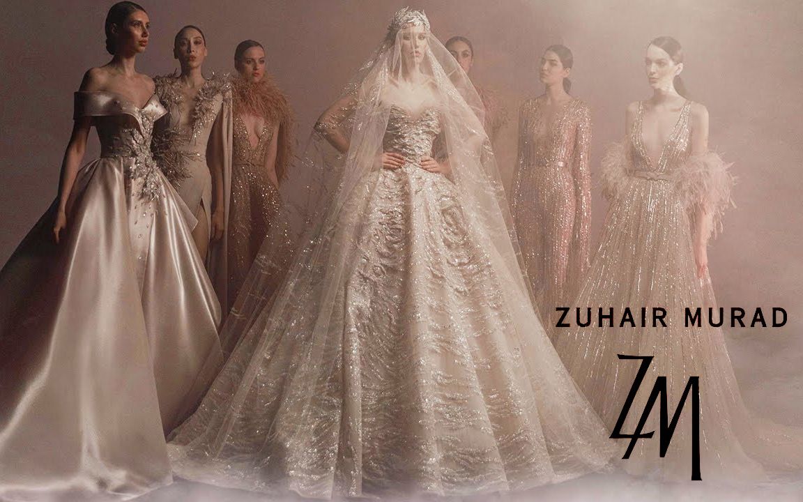 黎巴嫩高定时装品牌Zuhair Murad * 唯美的仙女裙 如梦似幻!* 2021春夏高定系列时装秀哔哩哔哩bilibili