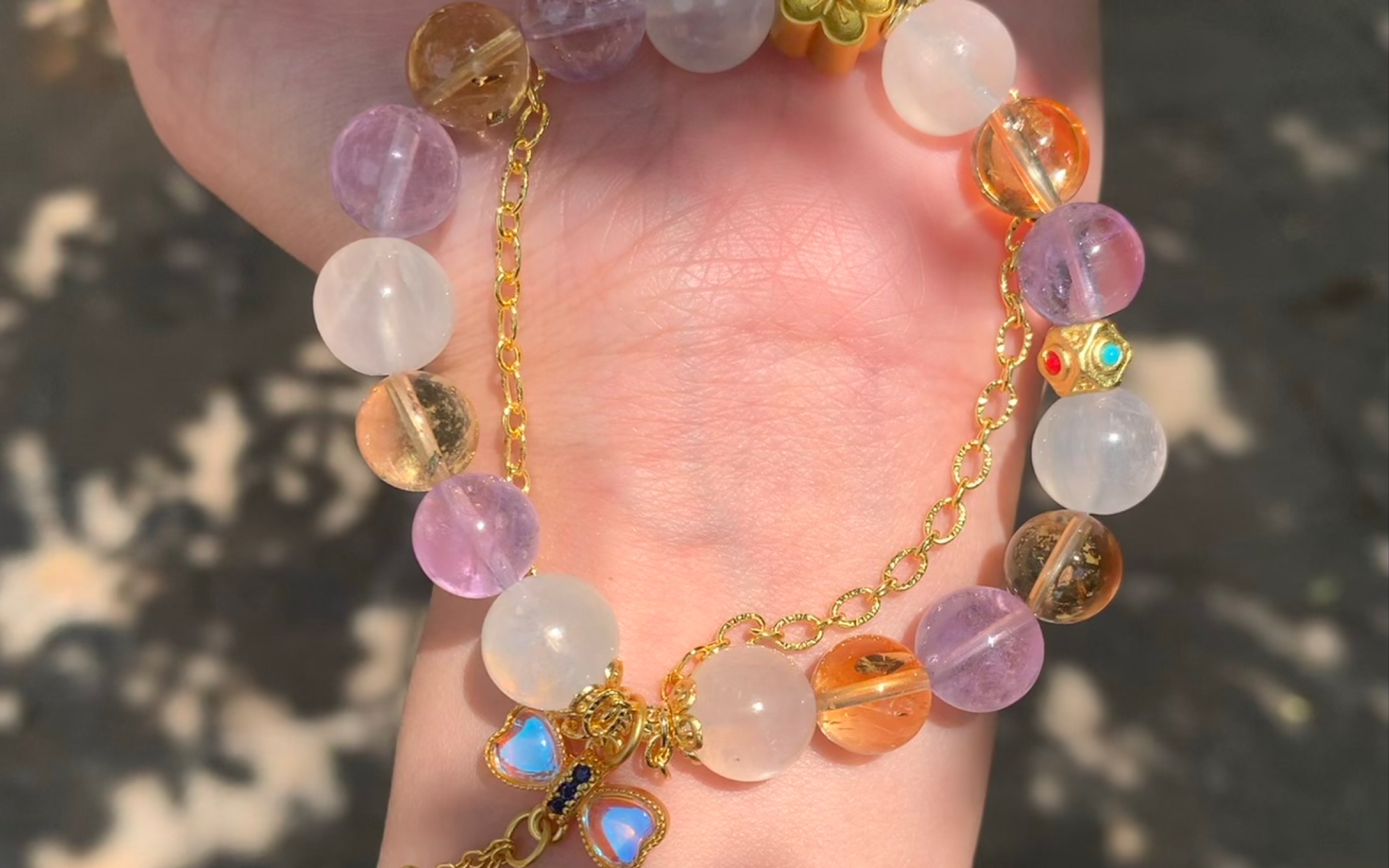 今天是多彩的水晶手链手串,快来康康吧