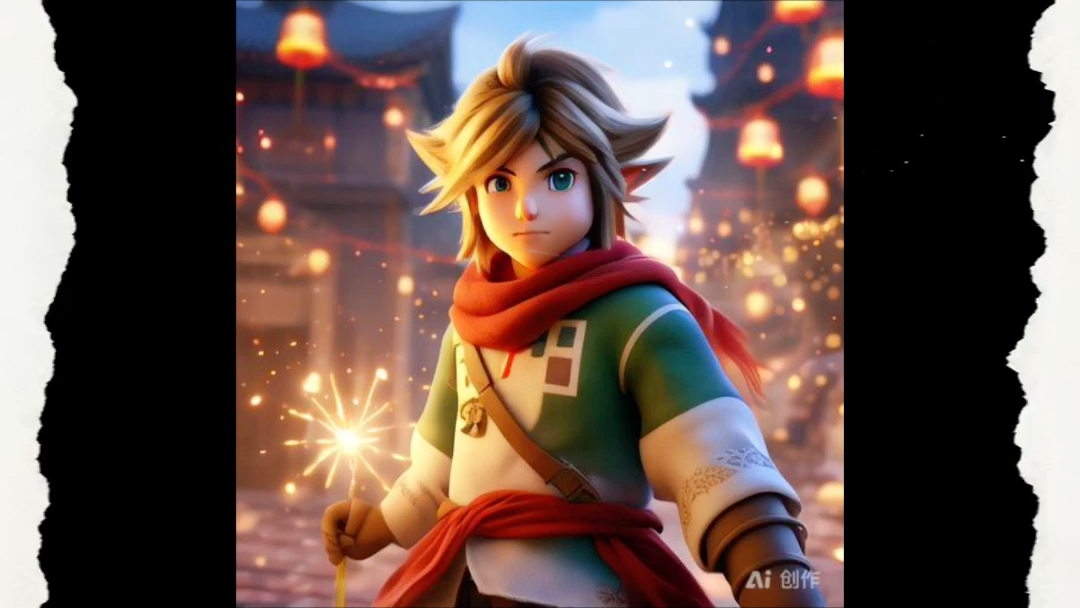 新年头像——林克送祝福