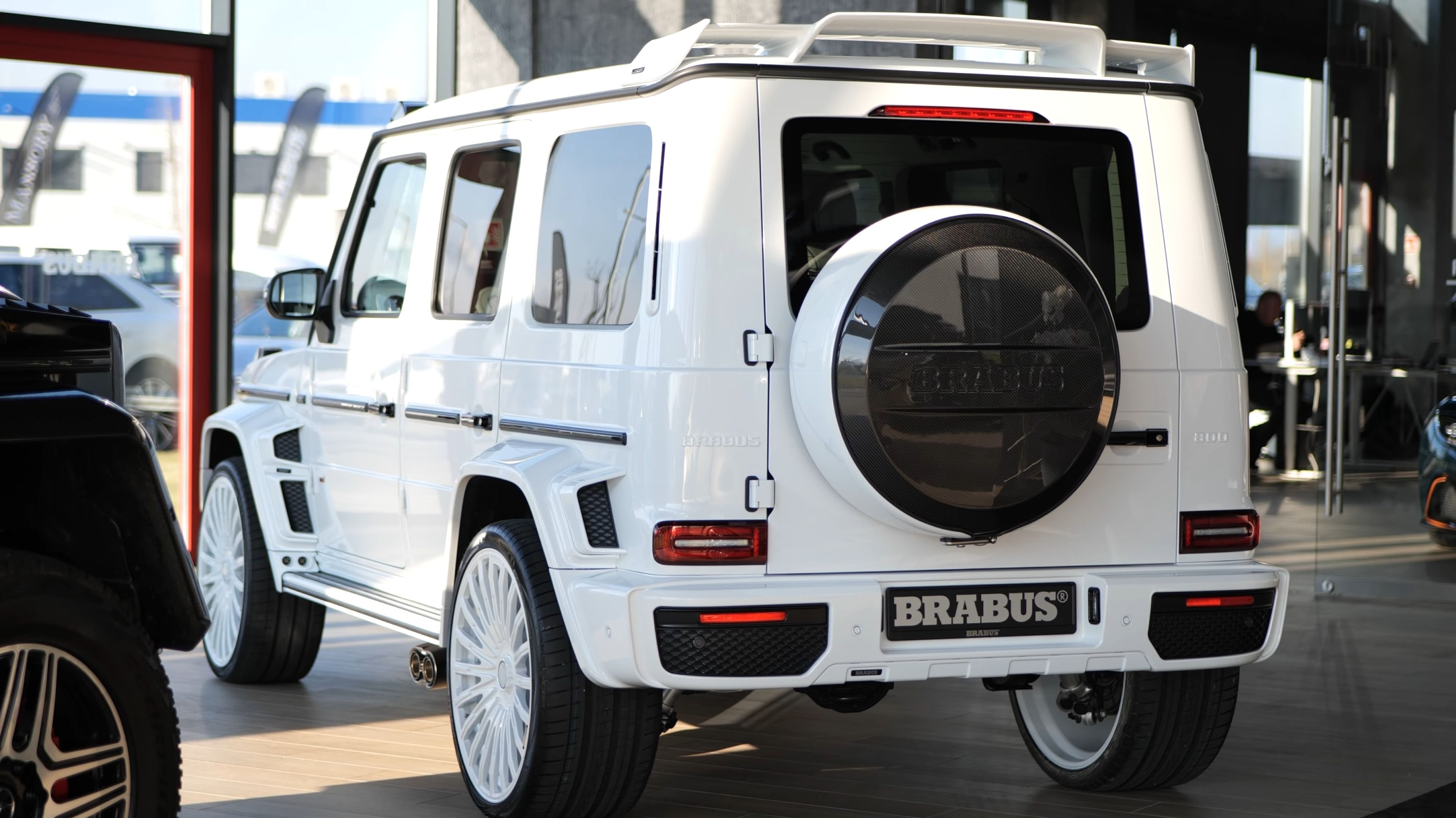 奔驰 w463a 巴博斯g级 brabus 800 基于g63 amg
