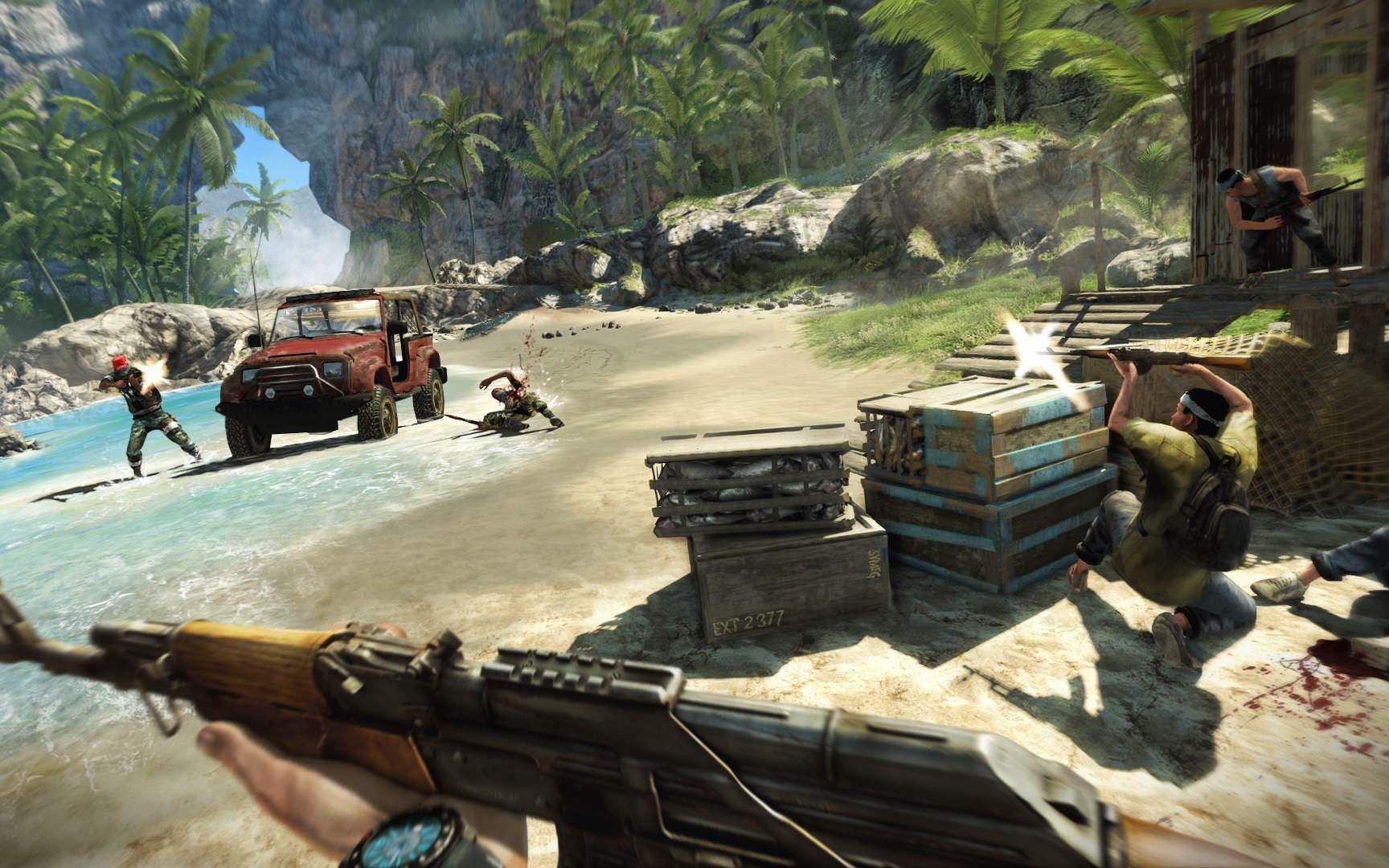 《孤岛惊魂3》最高难度流程解说 第5期 营救女友_单机游戏热门视频