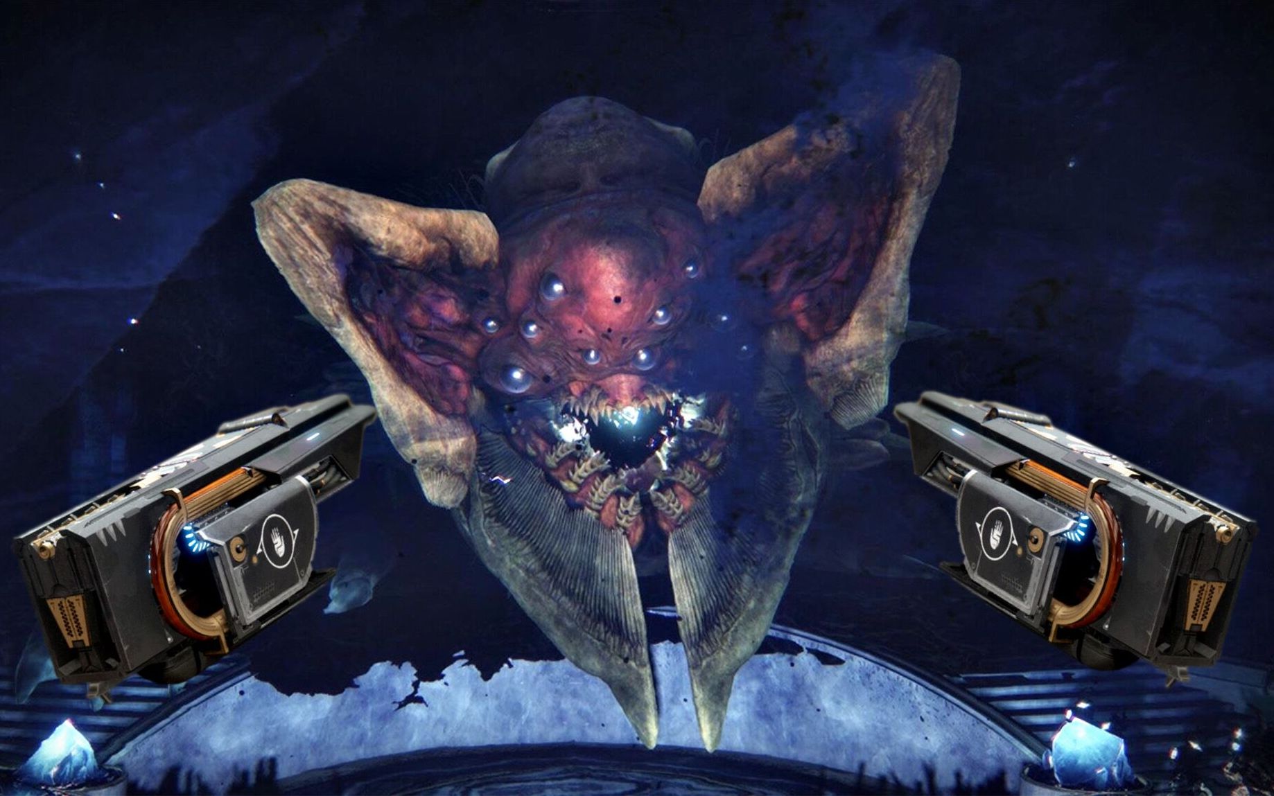 命运2冰霜巨人大战千语之声瑞文twojotunnvsriven