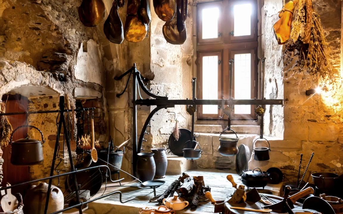 欧洲古典厨房图片