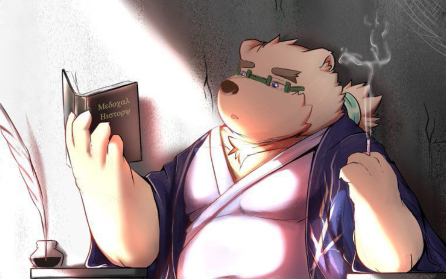 谁不喜欢一个可爱,安全感又十足的熊大叔呢