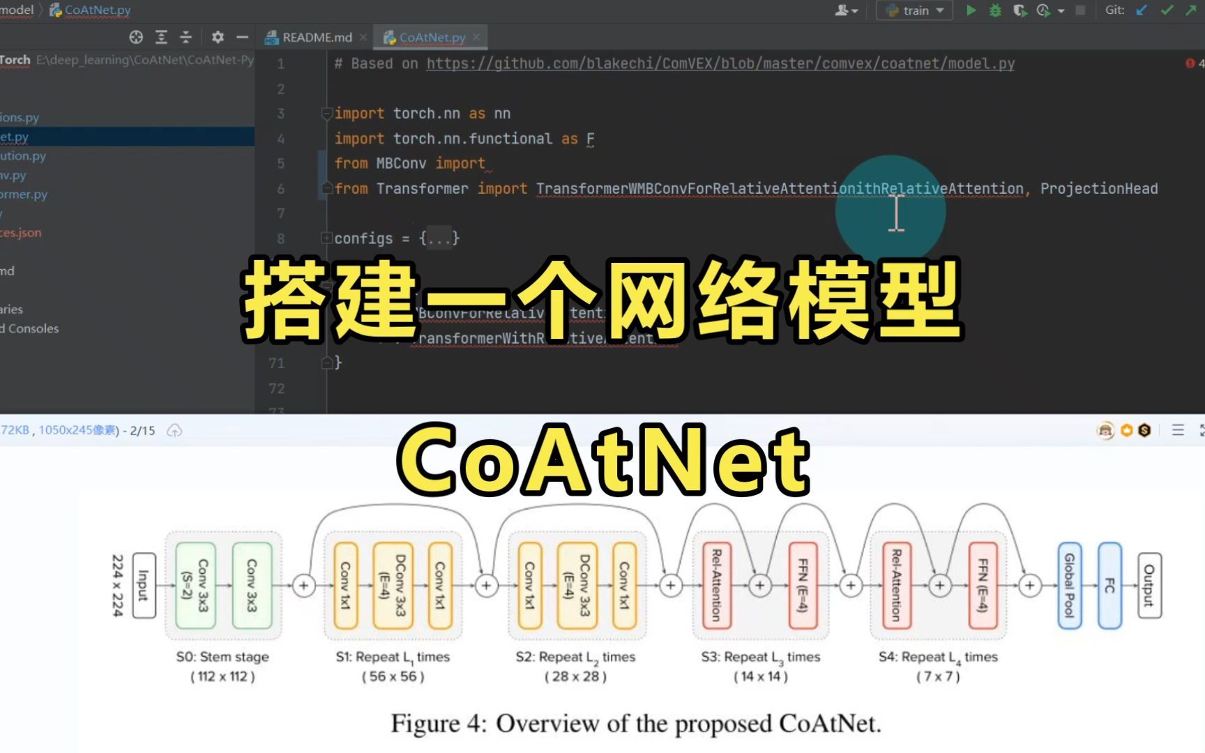 搭建网络模型CoAtNet上篇哔哩哔哩bilibili