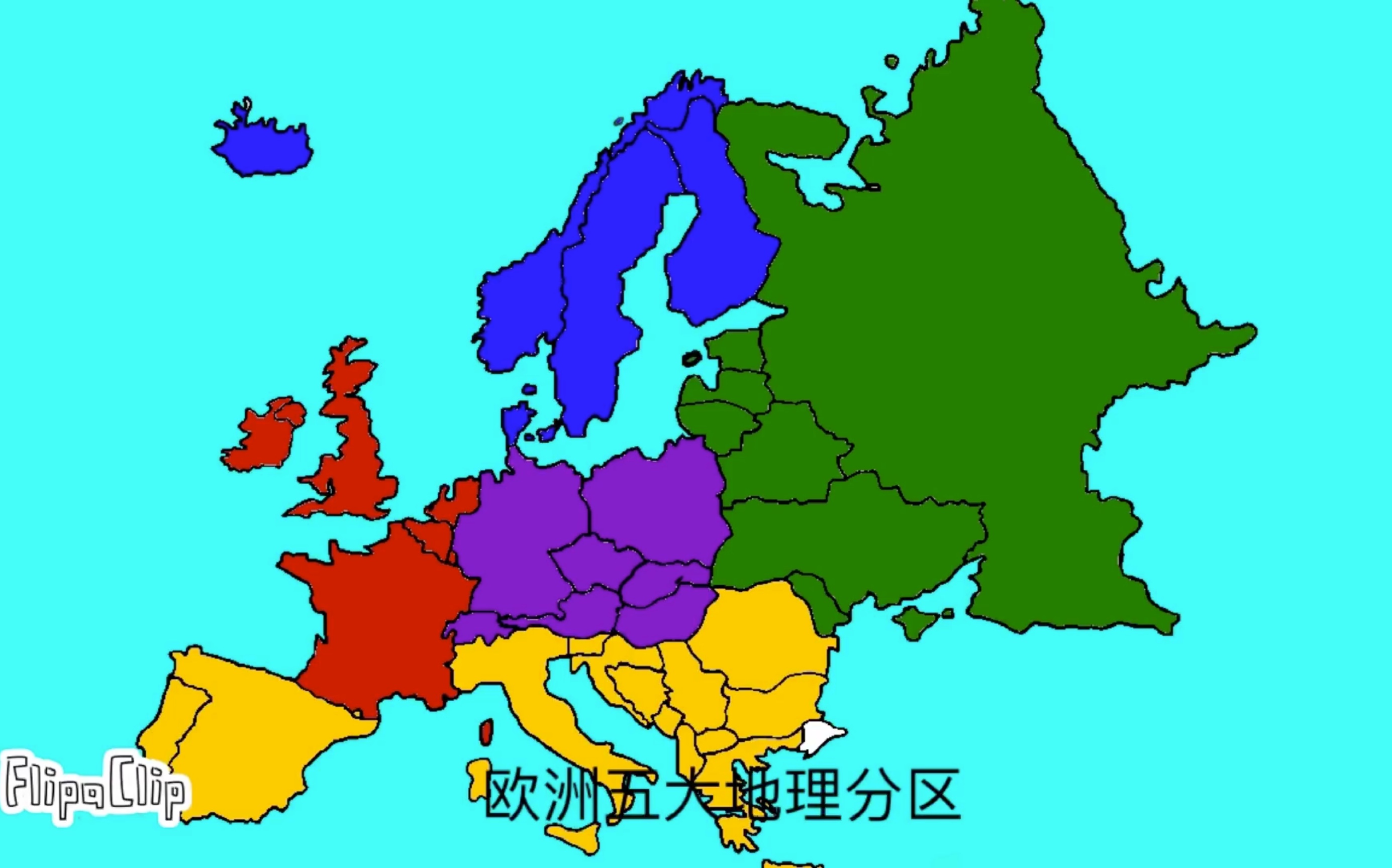 欧洲各国理想疆域整合篇