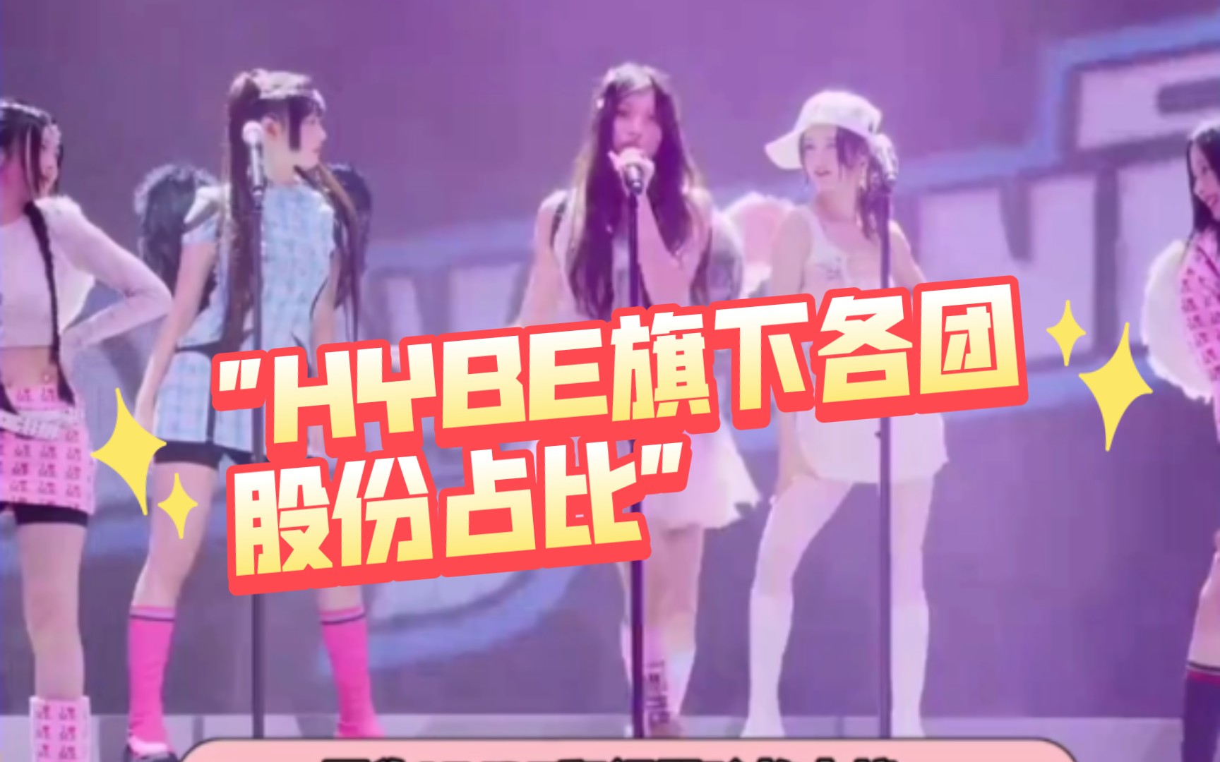 HYBE旗下各团股份占比哔哩哔哩bilibili