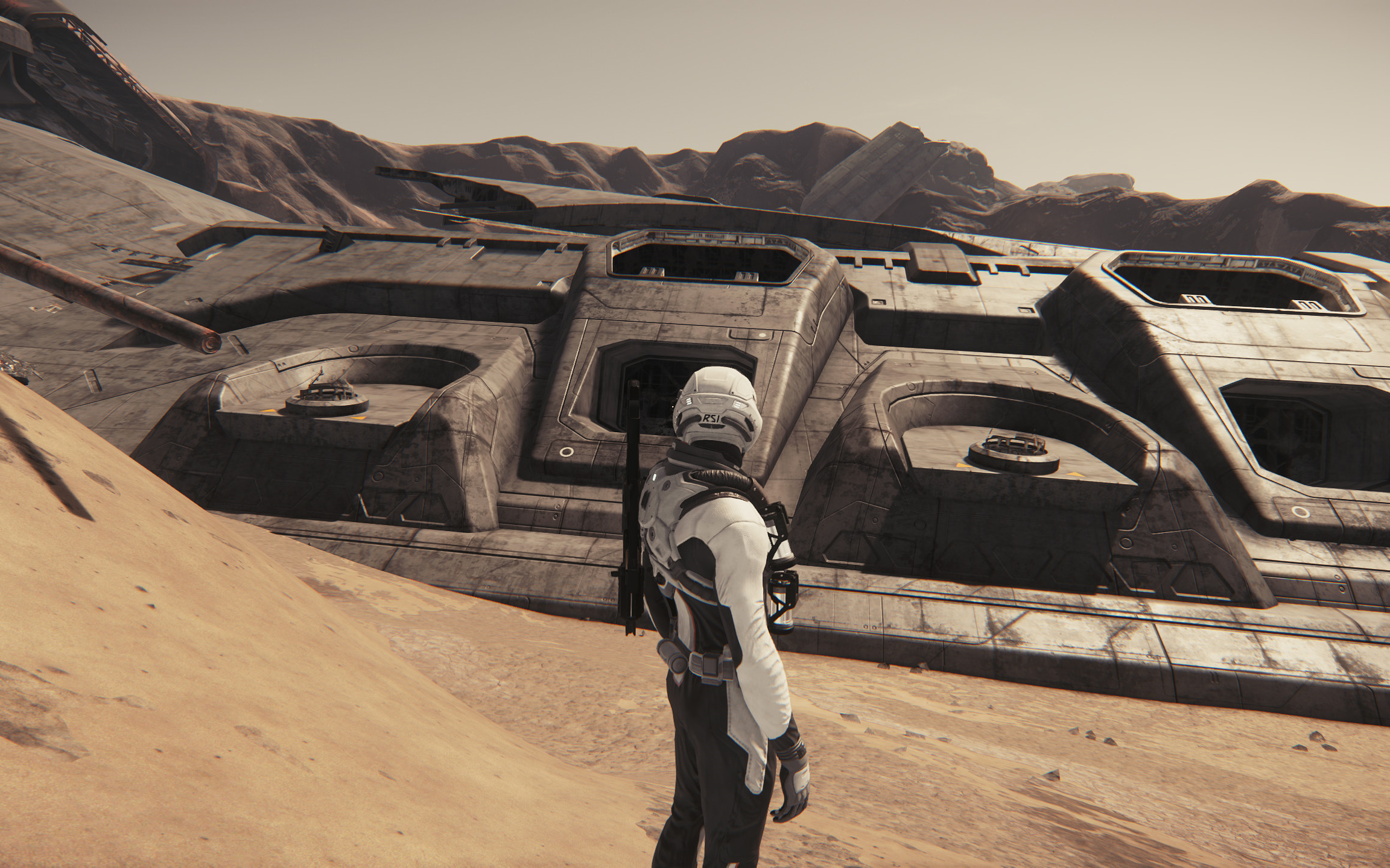 【标枪级驱逐舰】p1残骸参观 和 p2位置提示--星际公民ptu3.