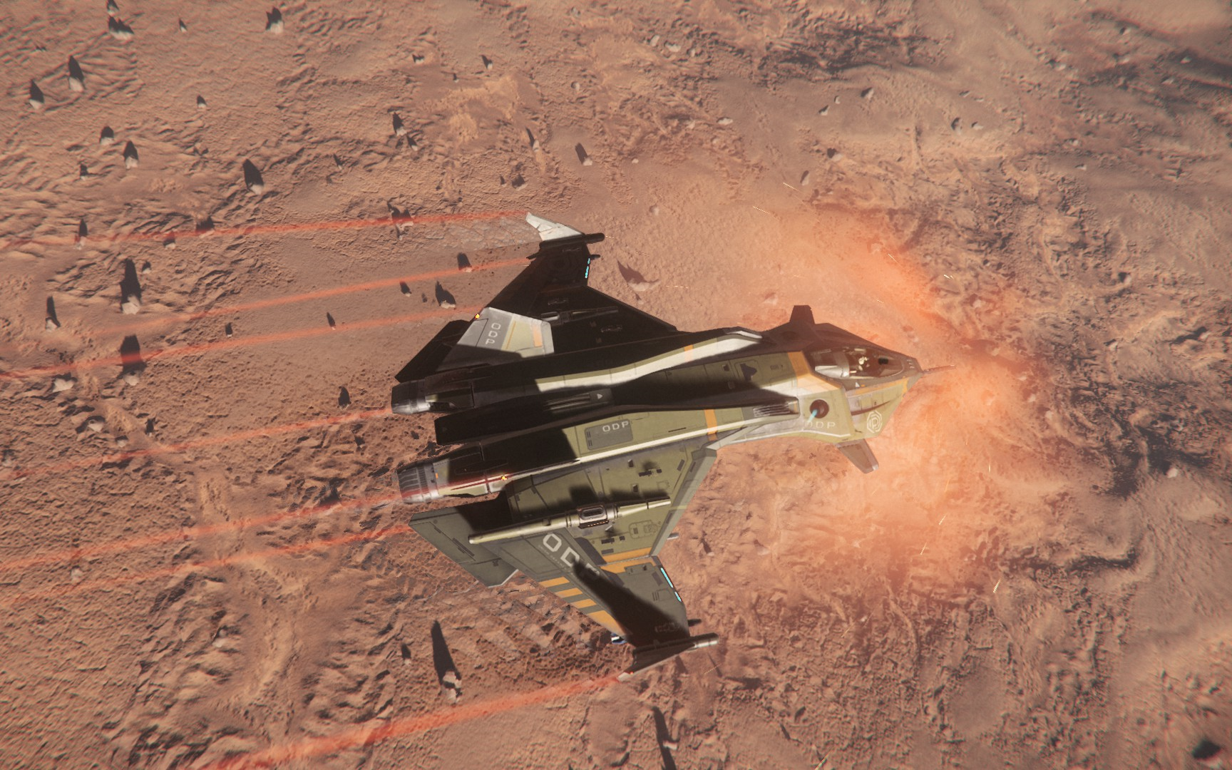 【星际公民】短剑超低空飞行