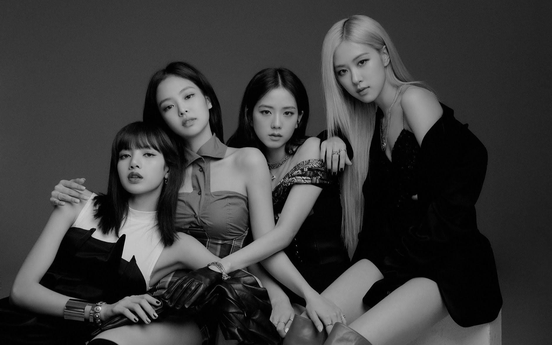 blackpink壁纸四人霸气图片