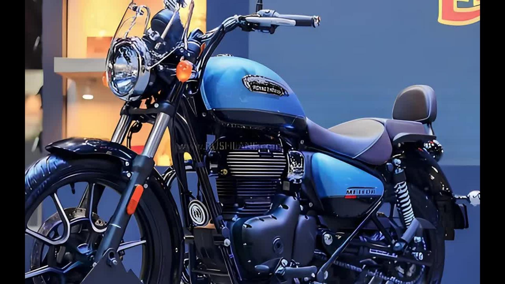 all-new 2023 royal enfield meteor supernova 350 cruiser with one
