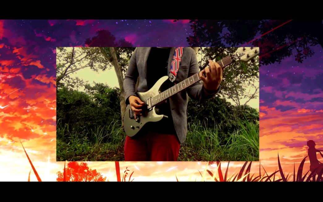 sawano hiroyuki[nzk] feat. tielle - [amazing trees] guitar cover