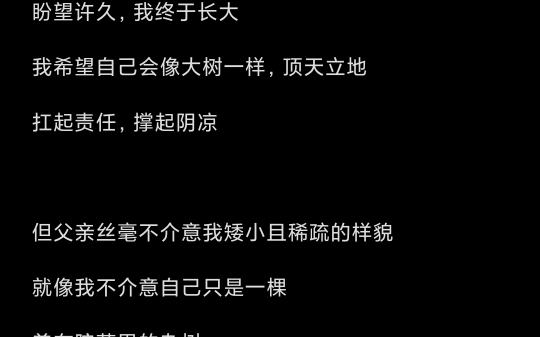 随笔//“木匠父亲”哔哩哔哩bilibili