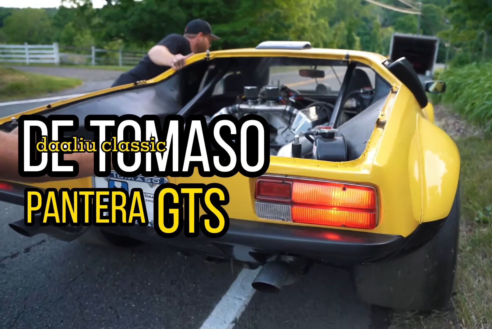 1971 De TOMASO 德托马索 最快的 Pantera GTS哔哩哔哩bilibili