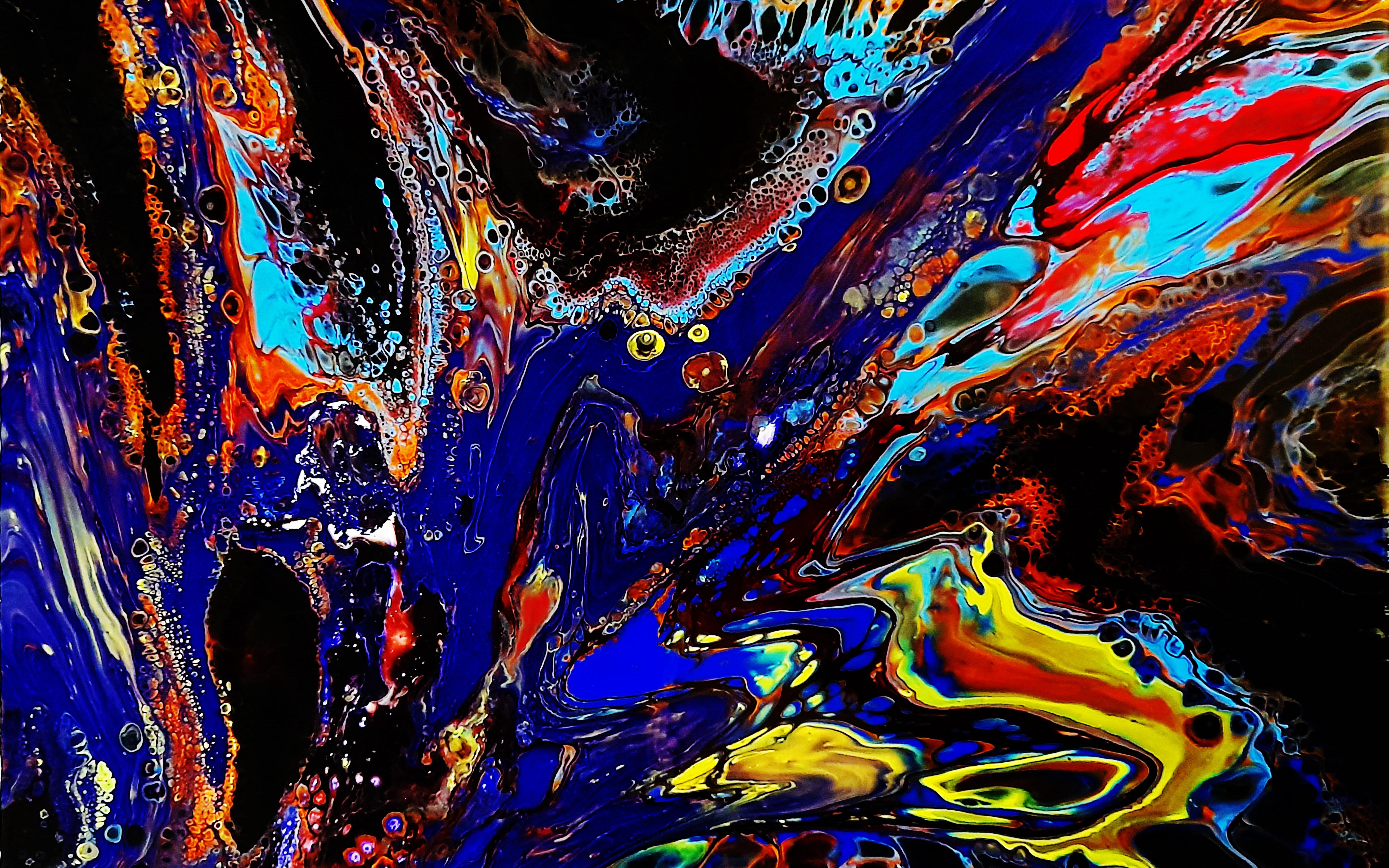 【丙烯流体画】星尘是宇宙的披风,而你是宇宙中最美好的生命体