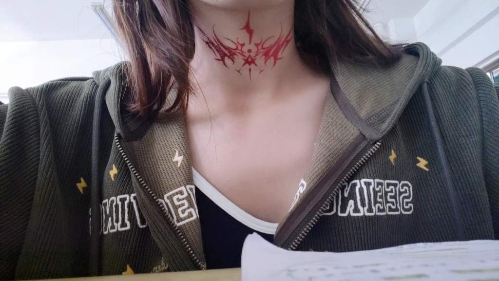 罗夏纹身贴效果太……-一夏余-.-哔哩哔哩视频