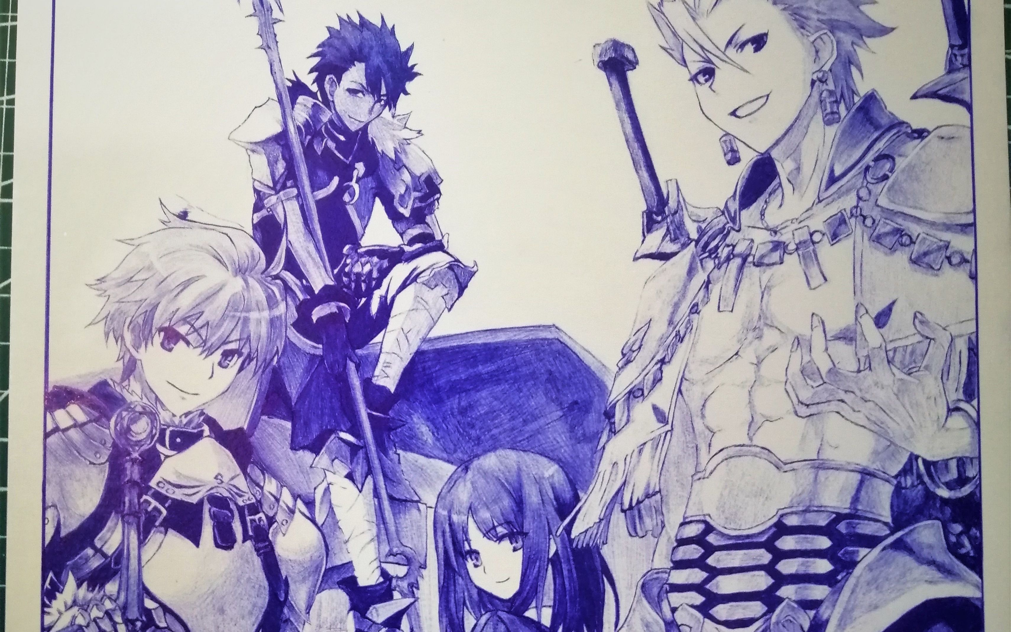 【圆珠笔】闪闪,绫香,旧剑,大狗我们走!