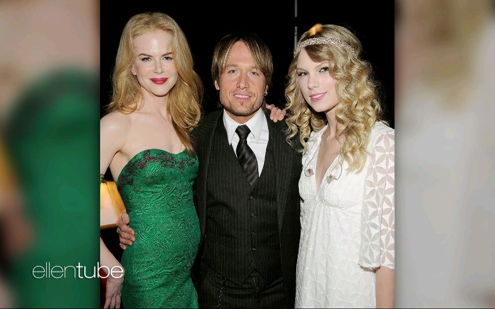 keith urban 做客ellenshow, 称第一见到霉霉_哔哩哔哩_bilibili