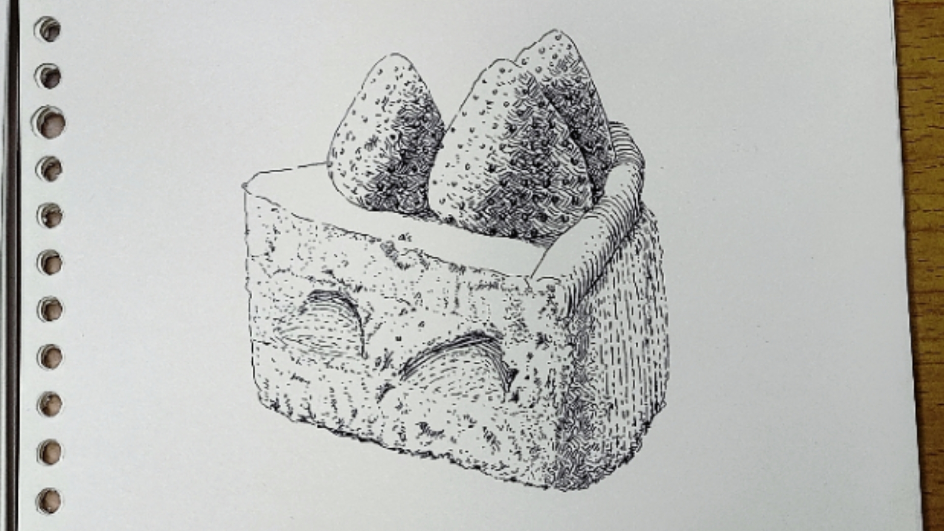 【练习447】草莓蛋糕