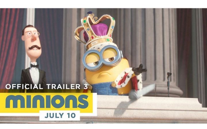 【预告】Minions小黄人  Official Trailer 3 官方预告 3哔哩哔哩bilibili