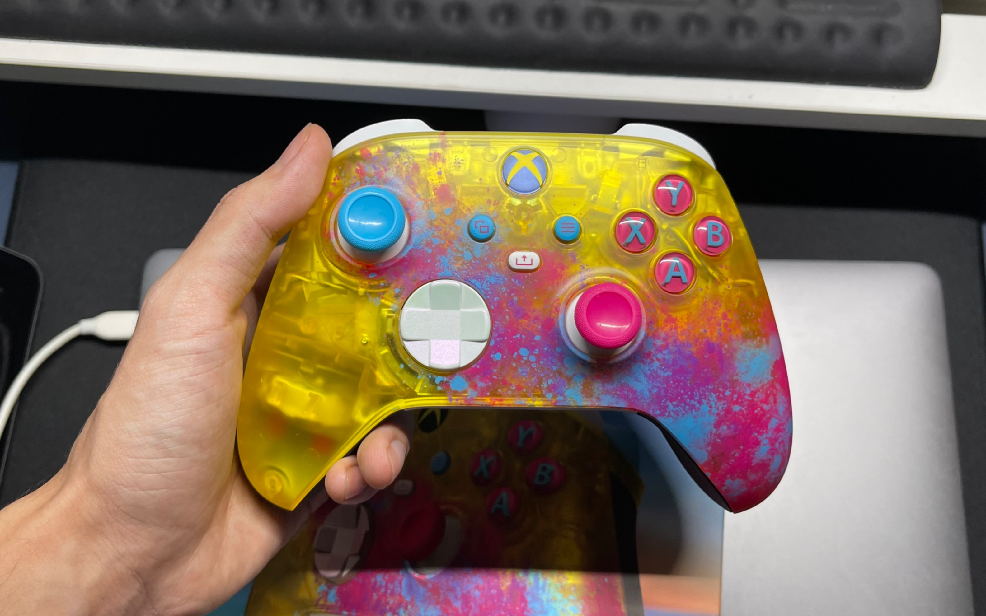 forza horizon5 极限竞速:地平线5 xbox限定手柄沉浸式开箱