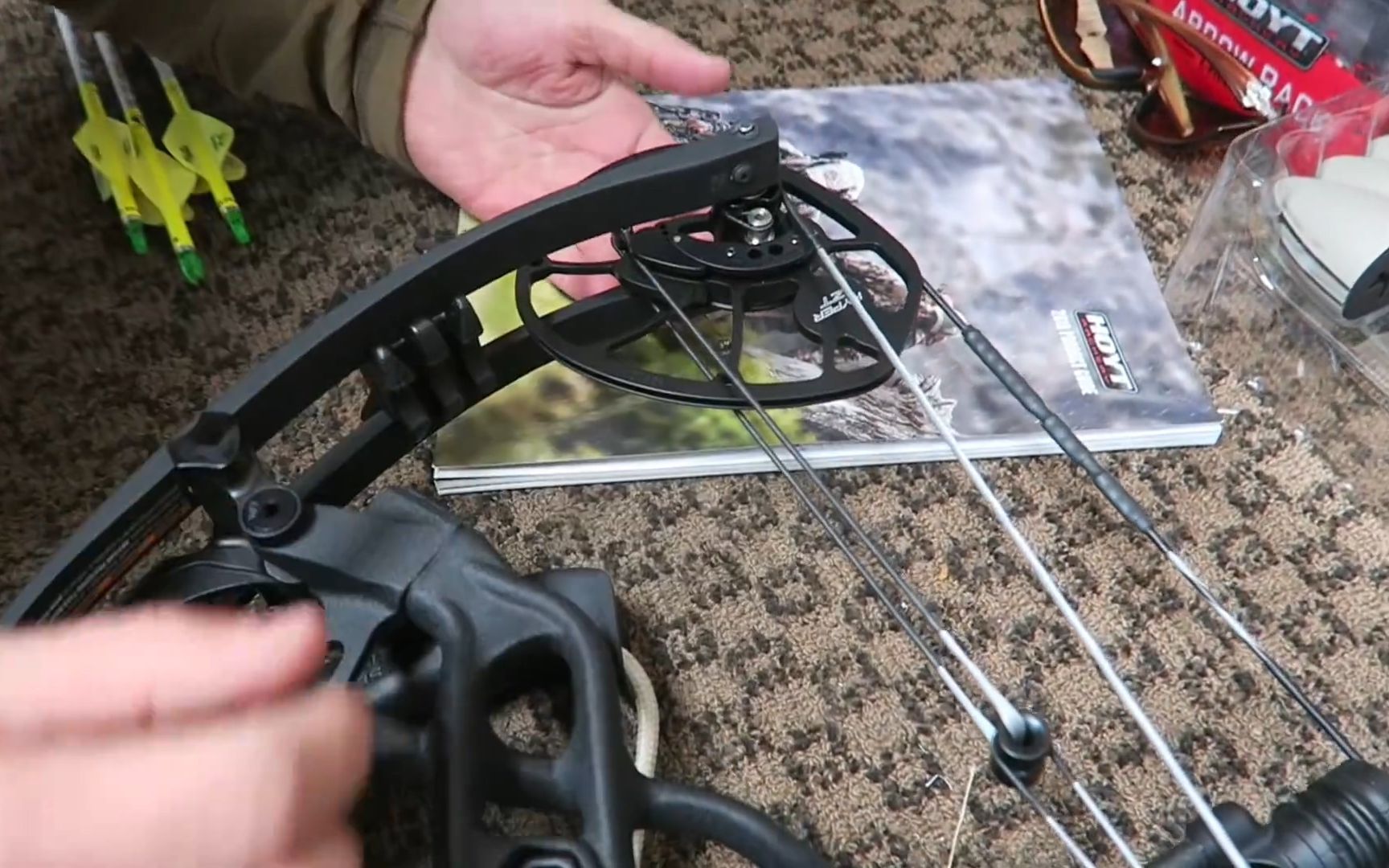 新款霍伊特 rx-1的介绍和初步调弓