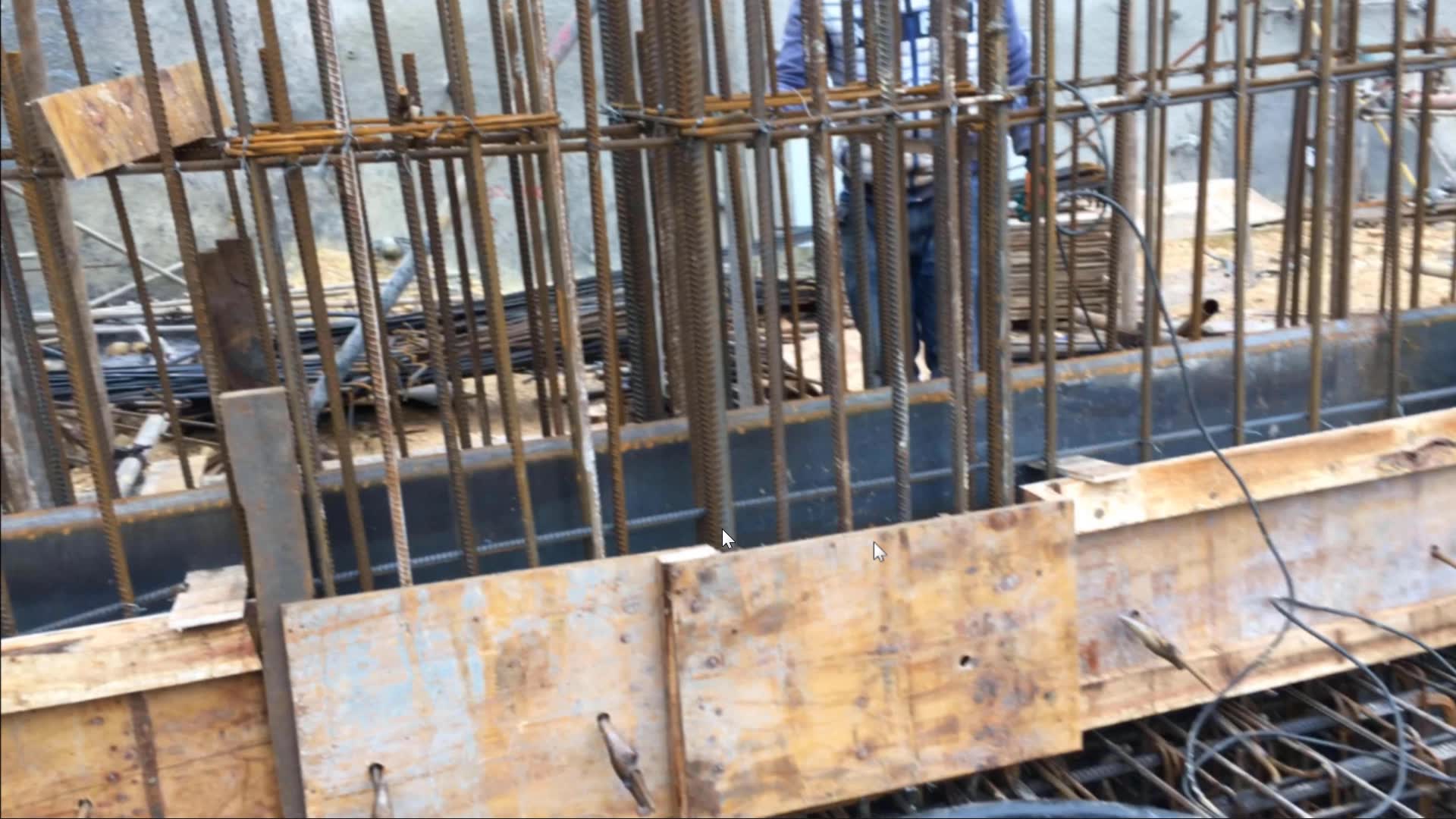 基础外墙吊模高度尺寸获取