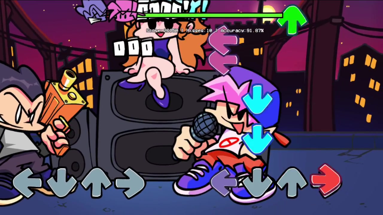 【friday night funkin】pico与bf的史诗说唱对决(b sides)