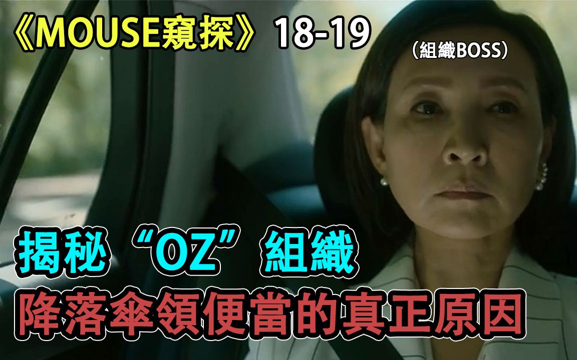 [图]《MOUSE窥探》18&19集剧情分析︱揭秘OZ组织？降落伞领便当的真正原因？