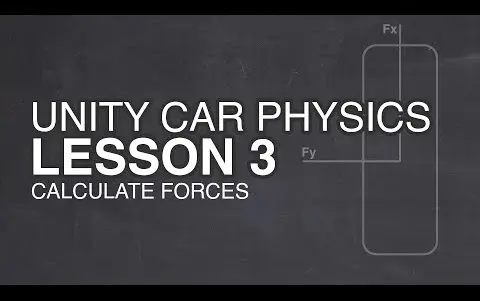 Unity赛车物理教程 - Unity Car Physics
