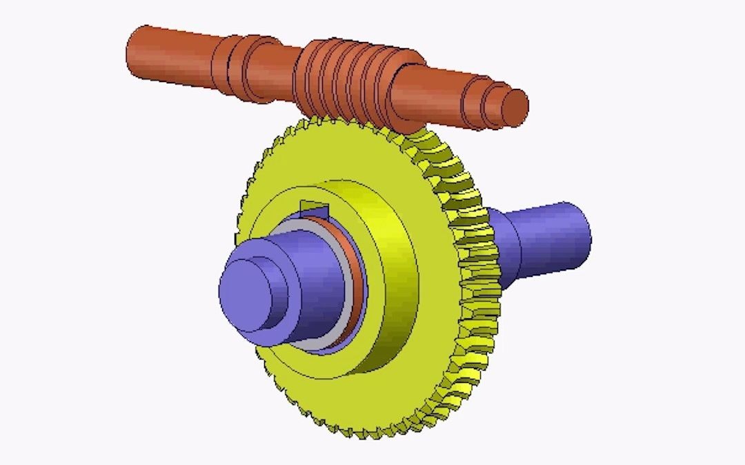 蜗轮蜗杆原理详解!