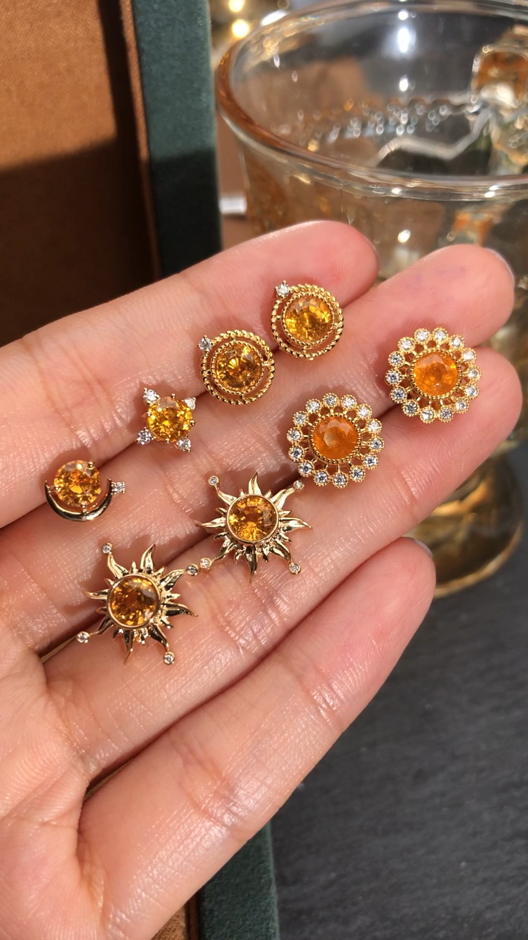 暖洋洋的芬达和春天很搭~#客订芬达石耳钉