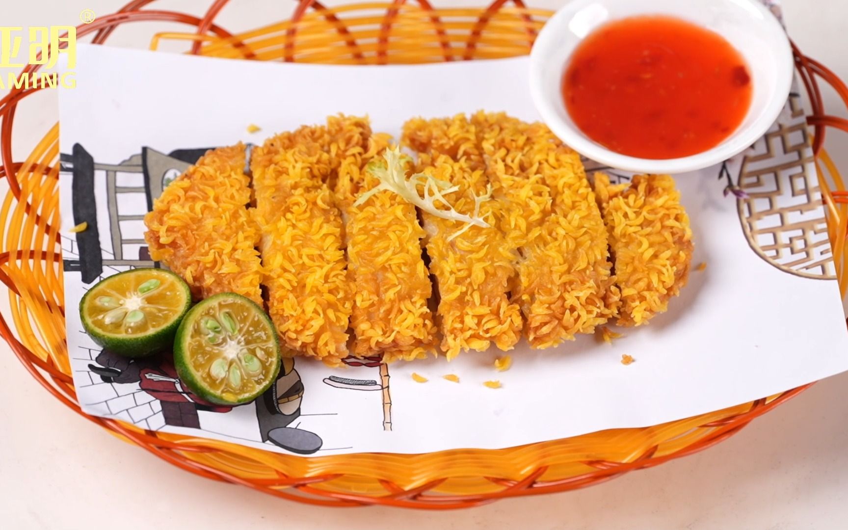 亚明大师创新菜谱——咔滋脆鸡排