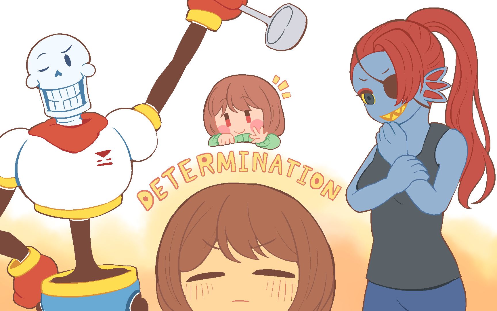 undertale手书madsans和frisk的卵とじsansxfrisk