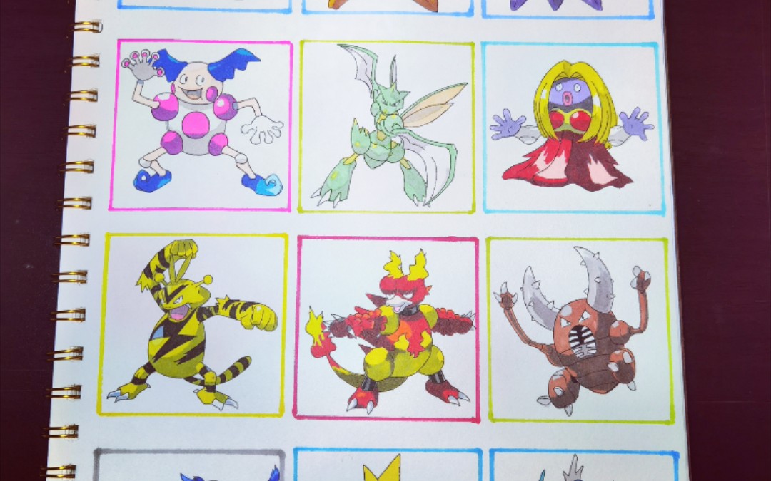 更新挑战画完宝可梦图鉴(三)