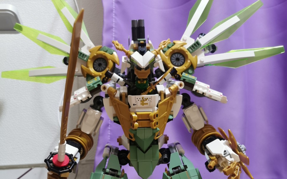 乐高lego70676忍者系列,劳埃德泰坦机甲.