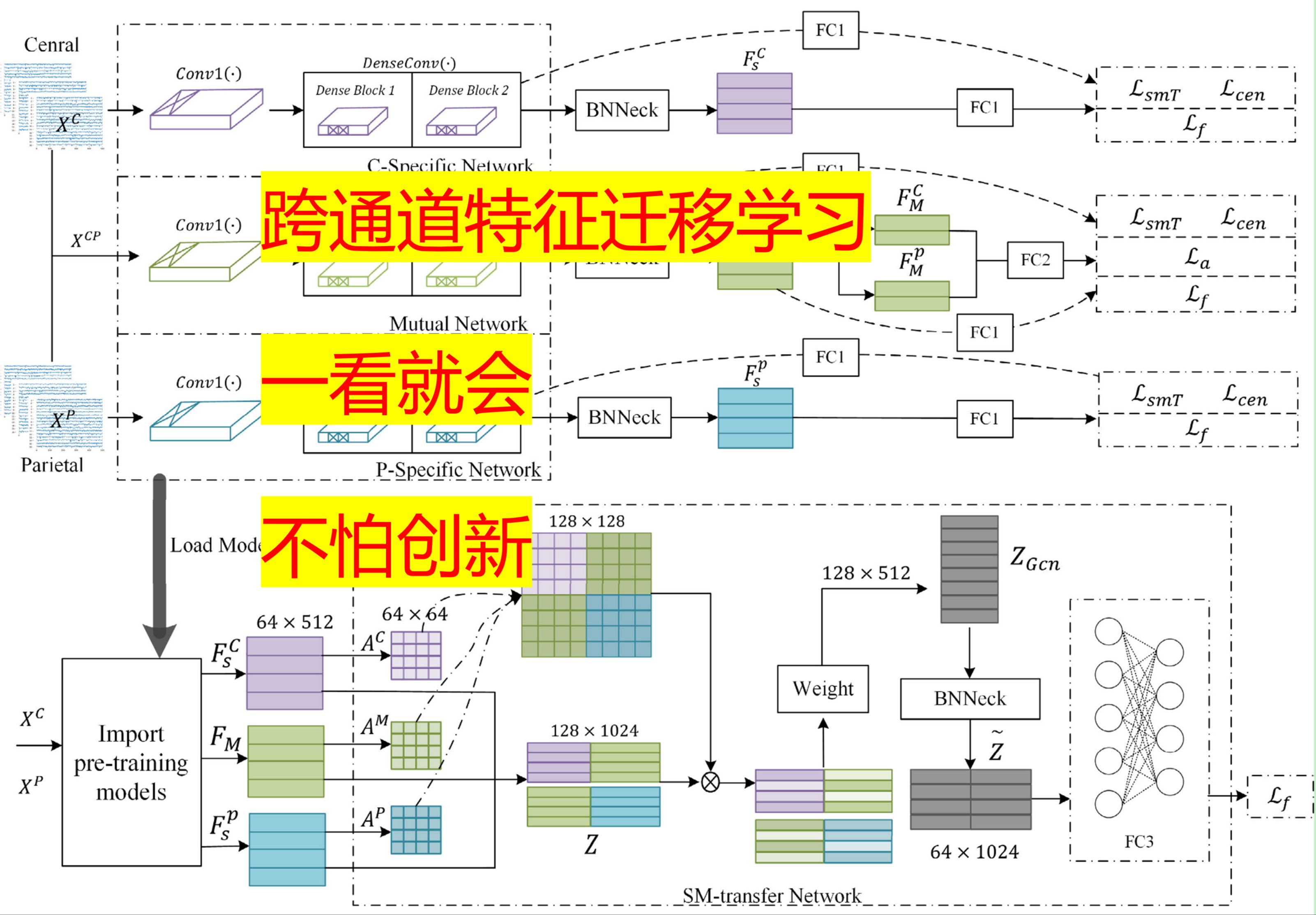 【文献汇报】跨通道 特定-共同特征 迁移学习