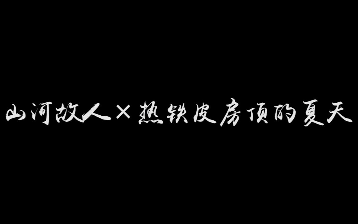 [图]《山河故人》×《热铁皮房顶的夏天》