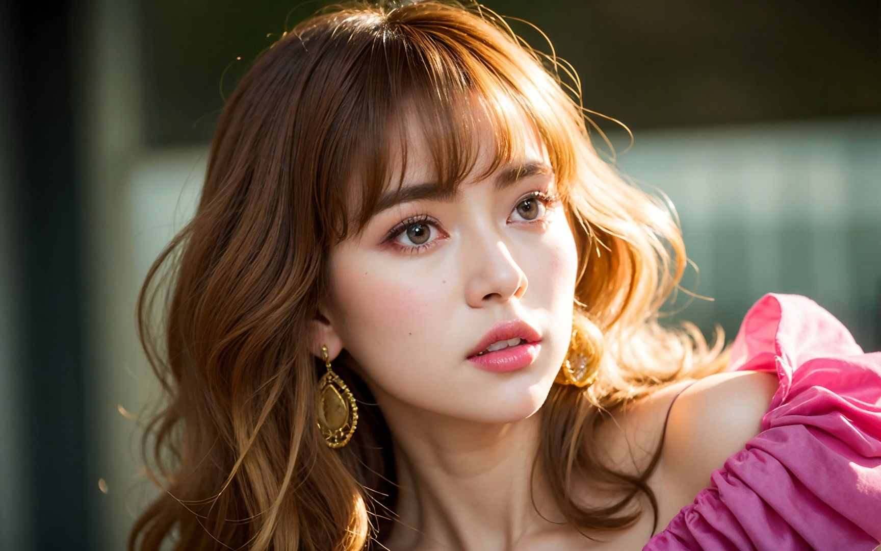 【ai绘画】现代欧式妆容的模特