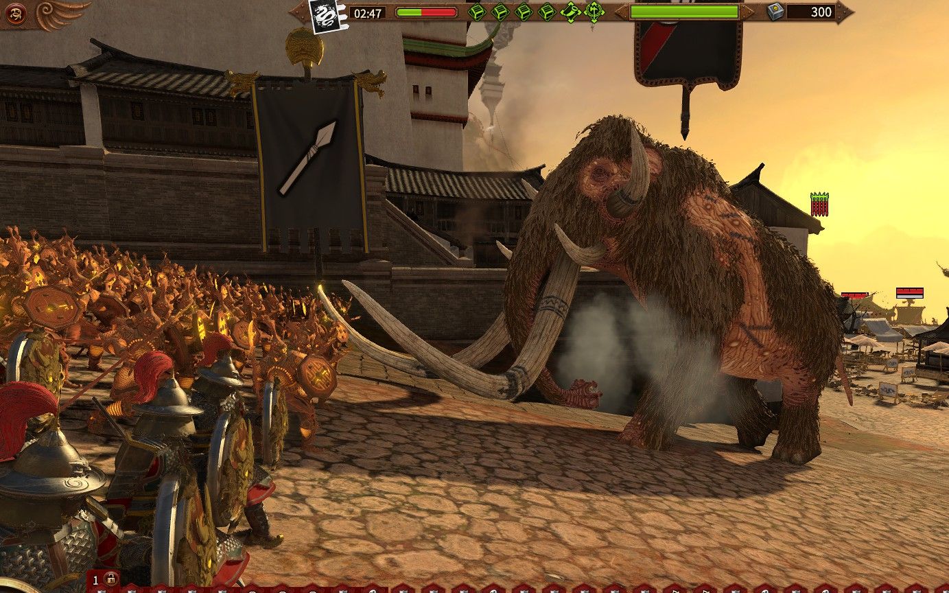 战锤3全面战争r大mod长垣保卫战血战库尔干人